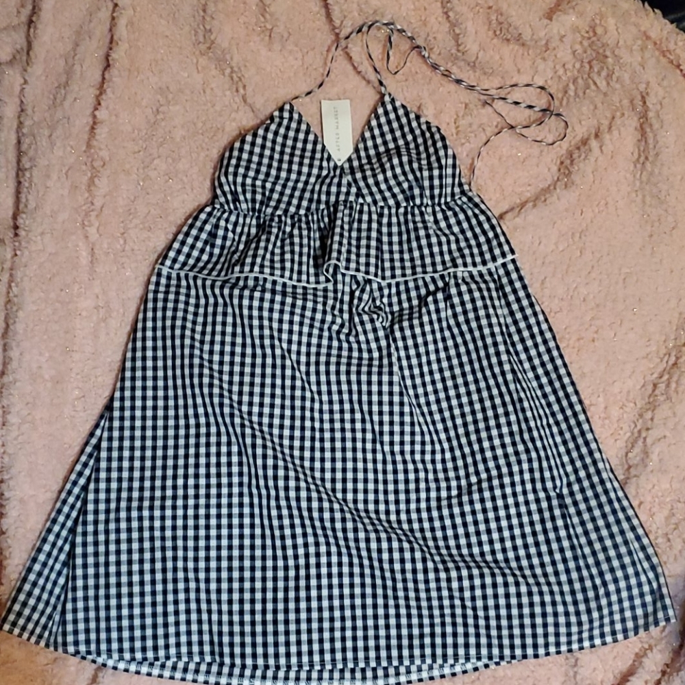 Black and white dress